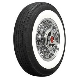 820R15 102S TL American Classic Radial Flanc Blanc 83 mm: Pneu Auto
