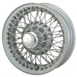 JANTE 4" x 13" XW458S MWS TUBE TYPE - Austin Healey Sprite, MG Midget et Sunbeam Alpine