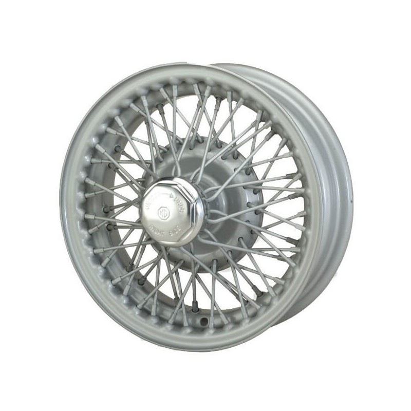 JANTE 4" x 13" XW458S MWS TUBE TYPE - Austin Healey Sprite, MG Midget et Sunbeam Alpine