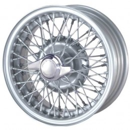 JANTE 5" x 13" XW5785S GRIS ARGENT MWS TUBE TYPE - MG Midget Special