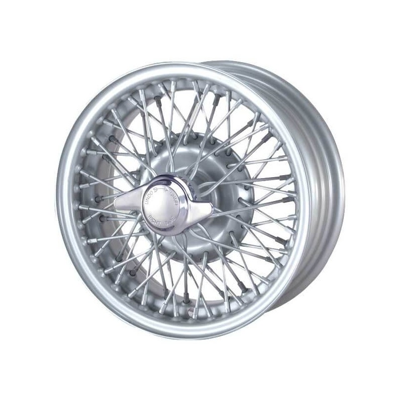 JANTE 5" x 13" XW5785S GRIS ARGENT MWS TUBE TYPE - MG Midget Special