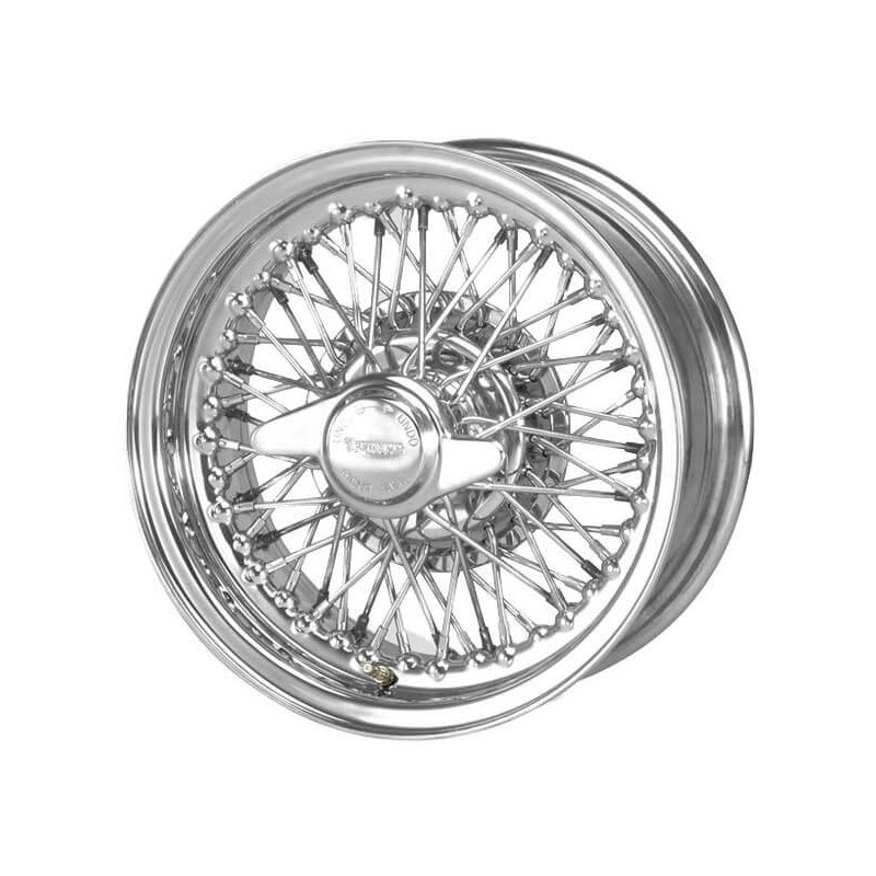 JANTE 5½" x 13" XW5729C/2-TL CHROMÉE MWS - Triumph Herald, GT6, Spitfire, TR 7,Vitesse