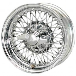 JANTE 5½" x 13" XW5797C/2-TL CHROME MWS - MG et Austin Healey