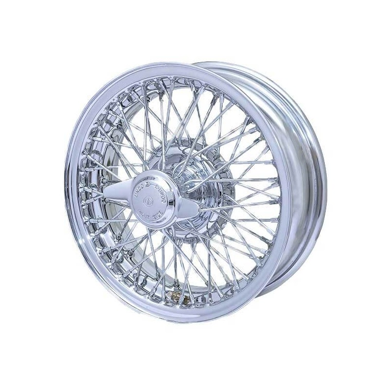 JANTE 4½" x 14" XW515C/2-TL MWS CHROMÉE - MGB et MGB GT