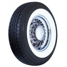 pneu 185/70r14 57mm flanc blanc 
